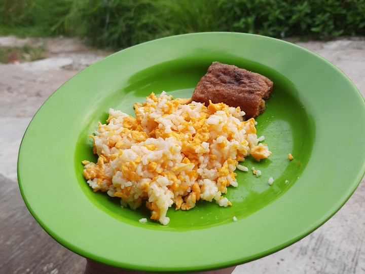 Langkah Mudah untuk Membuat Nasi goreng mentega simple Anti Gagal