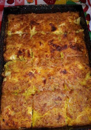 Una foto de Pastel de choclo o Chipa guazú