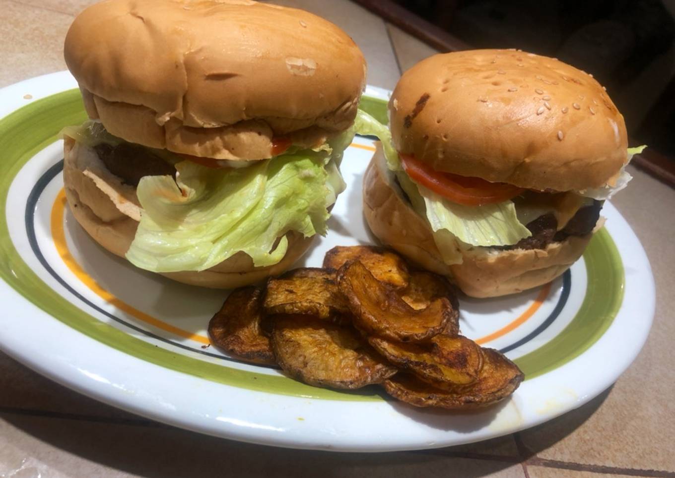 Hamburguesa clásica