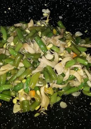 Foto resep Oseng Buncis jamur Tiram