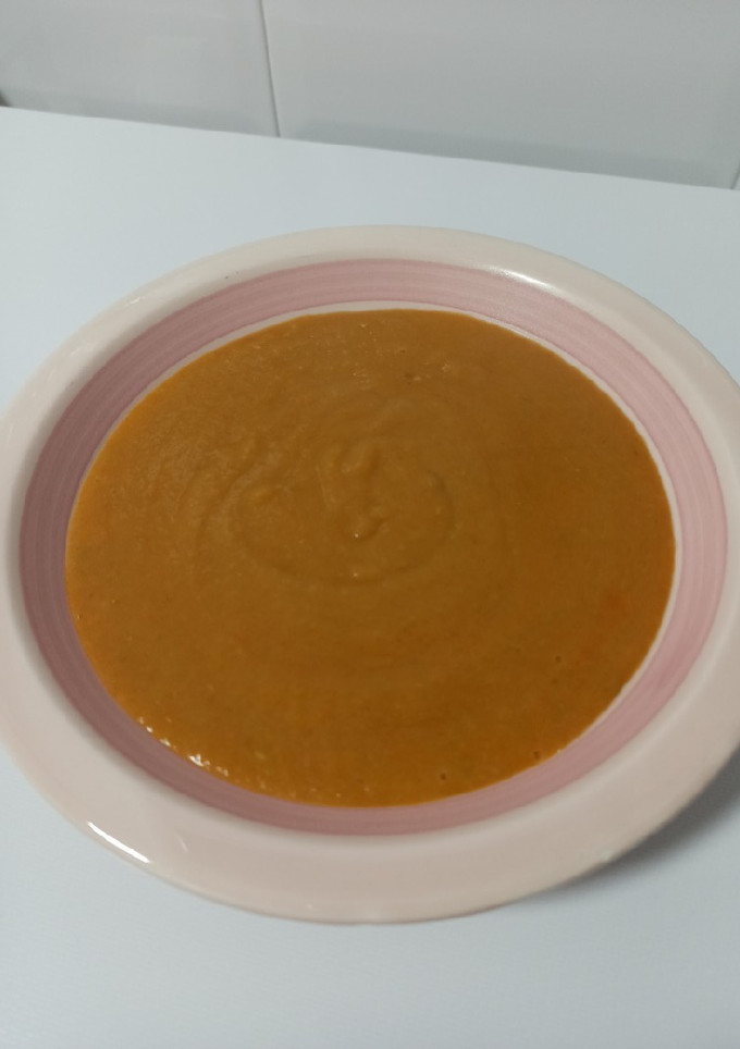 Una foto de Puré de verduritas