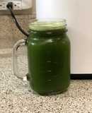 Nước ép thơm, dưa leo, cải xoăn kale và nước dừa tươi