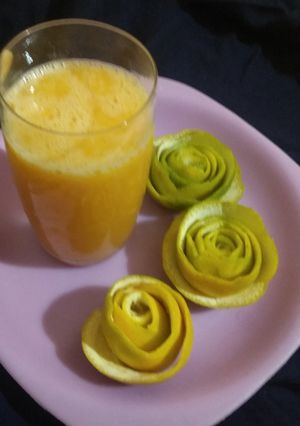 संतरा जूस रेसिपी मुख्य फोटो