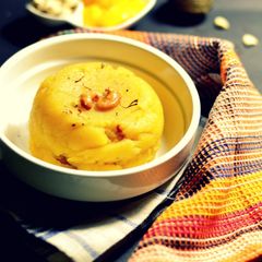 A picture of Mango Rava Kesari.