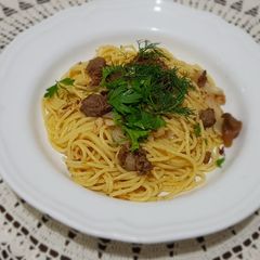 A picture of Romantic times Meat Spaghetti #mycookbook.