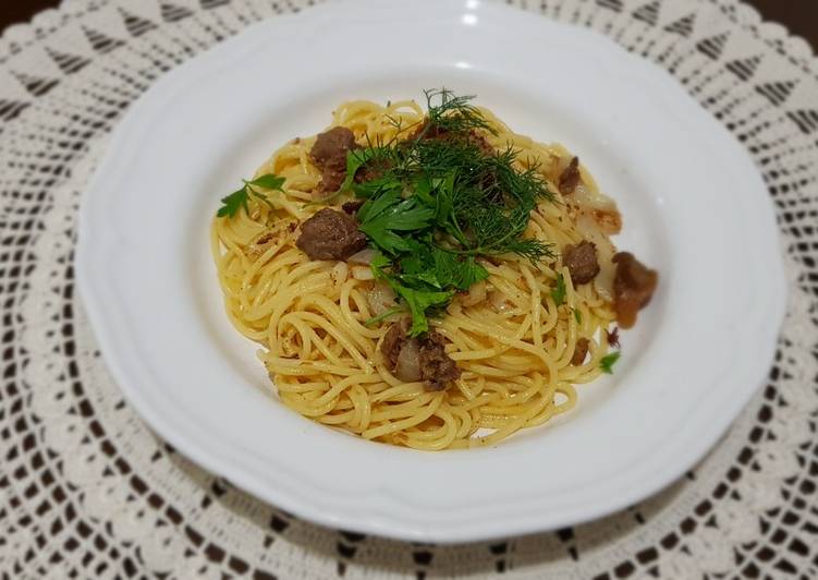 Simple Way to Make Quick Romantic times Meat Spaghetti #mycookbook