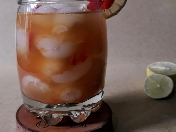 Easy Ways Prepare Recipes Asinan Rambutan the So Delicious Tasty.