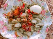 A picture of cassava groundnut