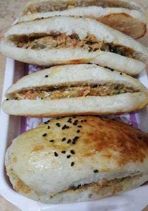 صورة لوصفة سندوتشات التونه