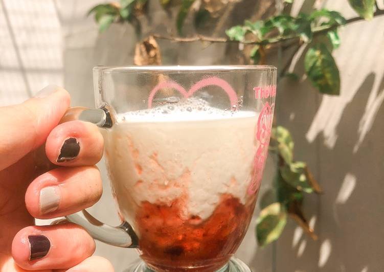Easiest Way to Cook Perfect Korean Strawberry Milk