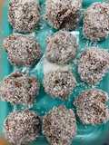 Trufas de dátiles y mantequilla de maní