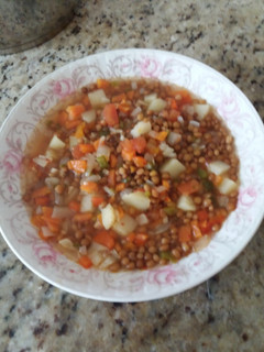 Una foto de Lentejas guisadas con verduras