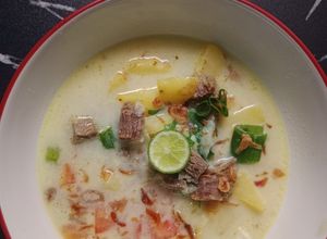 Foto resep Soto Betawi Kuah Santan Fibercreme
