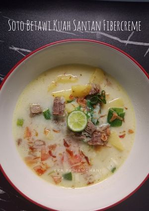 Foto resep Soto Betawi Kuah Santan Fibercreme