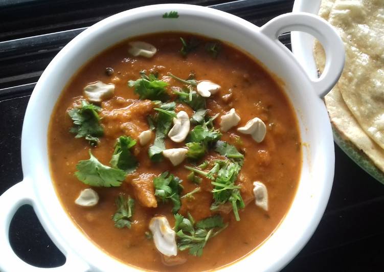 Step-by-Step Guide to Cook Delicious Mushroom Cashewnut Masala