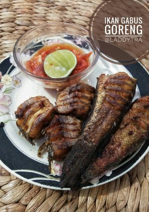 Foto resep Ikan gabus goreng