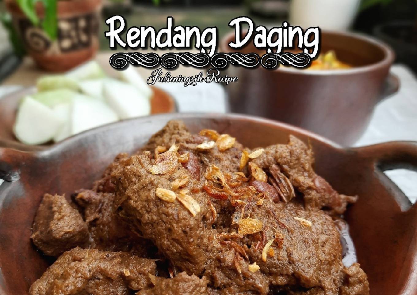 Rendang Daging Bumbu Giling