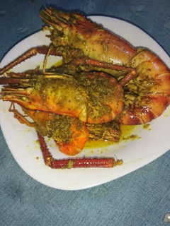 Foto resep Udang Bumbu Kuning Kering
