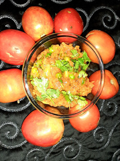 टमाटर का भरता (tamatar ka bharta recipe in hindi) रेसिपी मुख्य फोटो