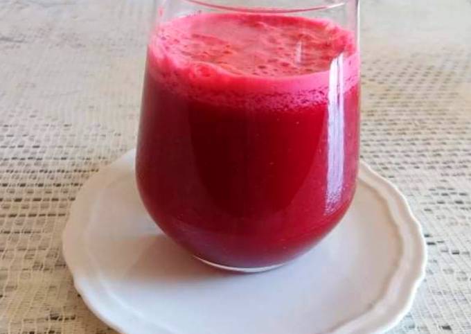 Extracto de zanahoria, beterraga y manzana🥕🌰🍏 Receta de Doris Jaime-  Cookpad