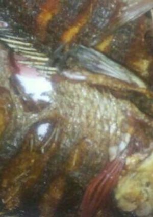 A picture of Fried fish.