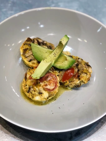 Recipe Egg, mushroom &amp; halloumi “breakfast muffins” the  Makes Drooling Perfect