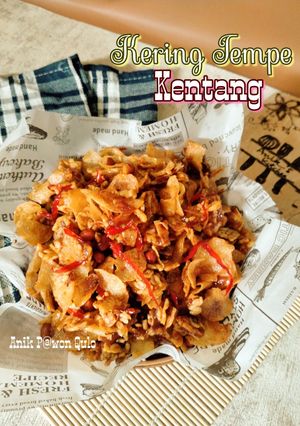 Foto resep Kering Tempe Kentang Kriuk Pedas Manis