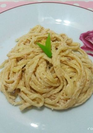 Foto resep Fettucine Carbonara