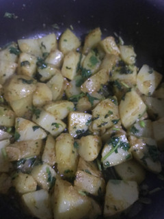 Una foto de Papas sazonadas