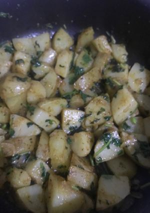Una foto de Papas sazonadas