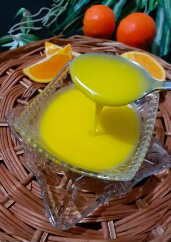 عکسی از دستور سس پرتقالی زعفرانی 😋😍