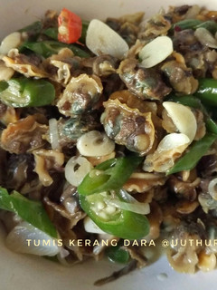 Foto resep Tumis kerang dara