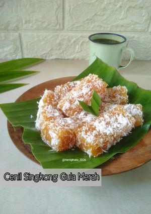 Foto resep Cenil Singkong Gula Merah