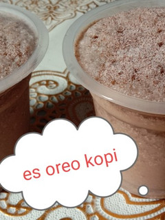 Foto resep Es oreo kopi
