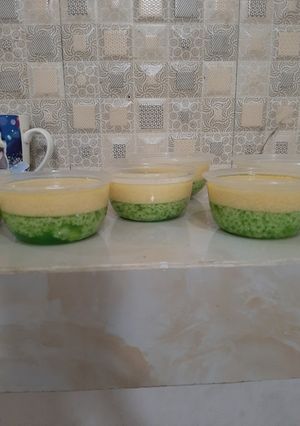 Foto resep Puding lumut