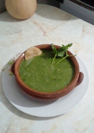 Una foto de Sopa de Gazpacho
