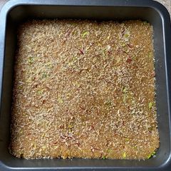 A picture of Adu paak (ginger fudge).