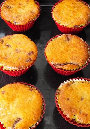 Joghurtos muffin, tojás nélkül recept fotója