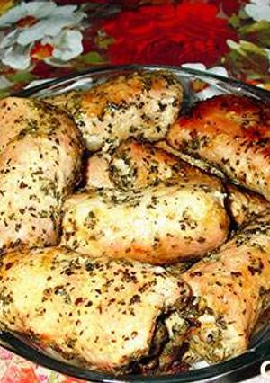 Фото Мясные рулетики с базиликом.