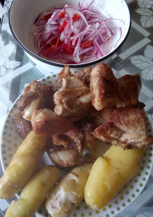 Una foto de Chicharrón de cerdo