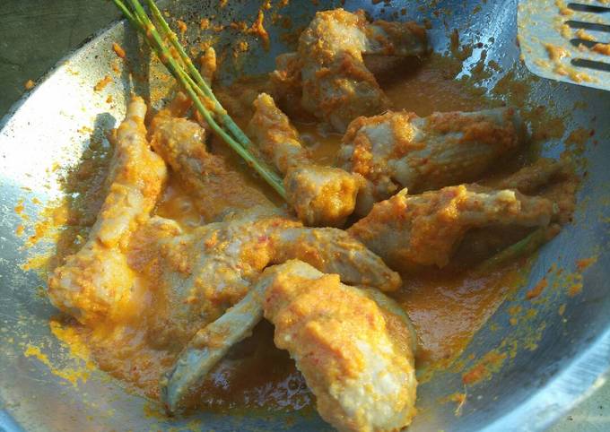 Ayam rica-rica endeus banget 😋