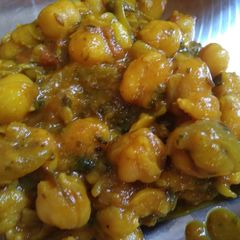 Chola chana masala A picture of Chola chana masala.