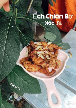 Hình của món Ếch Chiên Bơ- Xóc Sả cho bé.