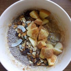 A picture of Oatmeal Bowl 🥣.
