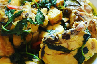 Anti Ribet, Memasak Ayam kemangi bumbu kuning Kekinian