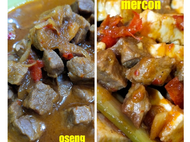 Bagaimana Membuat Oseng daging dan oseng daging mercon Enak Terbaru