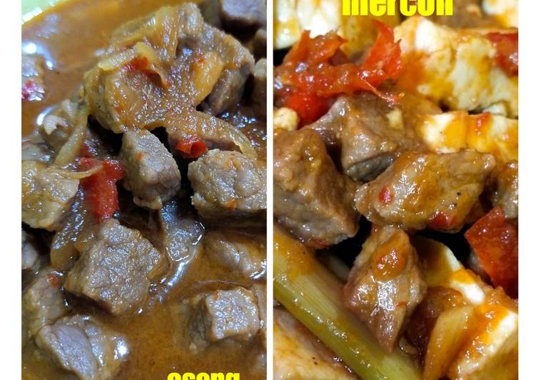 How To Prepare Perfect Oseng Daging Dan Oseng Daging Mercon Bumbu Racik