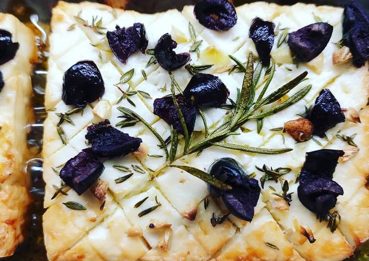 Feta al forno alle erbe