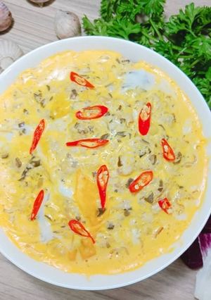 Hình của món CHẢ TRỨNG HẤP (Chả trứng ăn cơm tấm).