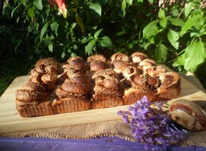 Una foto de Rolls de canela, jengibre y cardamomo🌹⚘